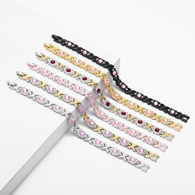 📢📢SCONTO DEL 60%!!! 📿💎 Bracciale da donna con cristalli: regolabile ed elegante per tutte le occasioni