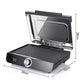 🔈🔈 Sconto dell'ultimo giorno - 60% DI SCONTO 🔥2200W fumo indoor grill con griglia antiaderente