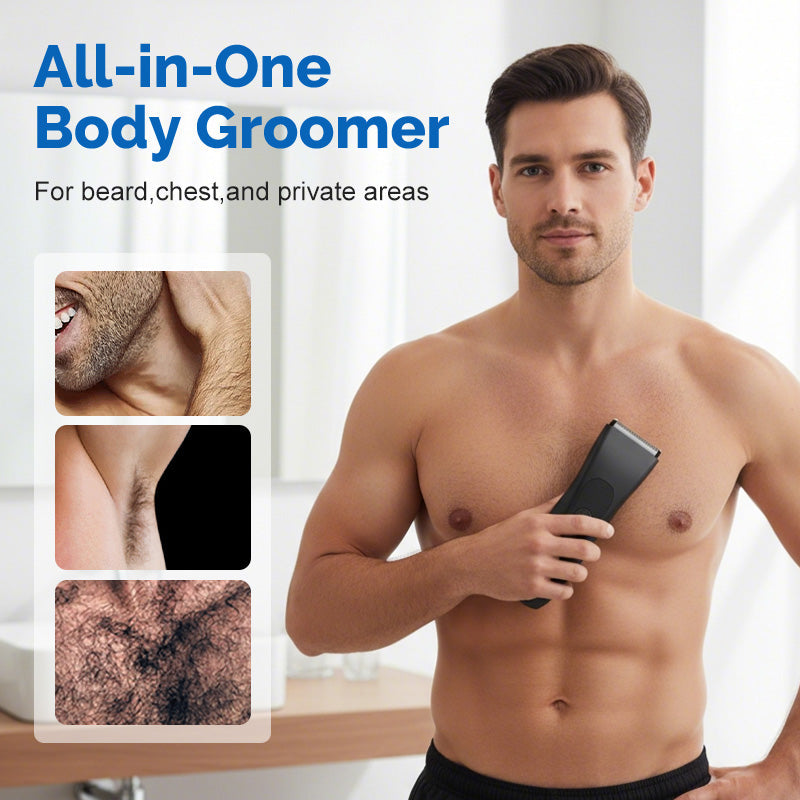 📢📢SCONTO DEL 60%!!🔥🔥Oltre 35.000 unità vendute!!✂️Rifinitore digitale per il corpo da uomo con display digitale✨