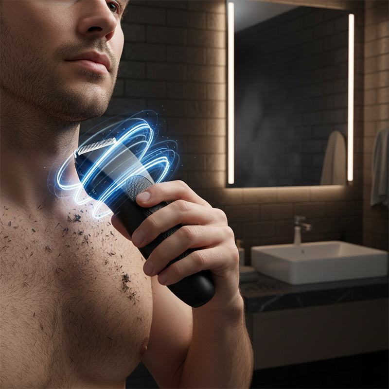 📢📢SCONTO DEL 60%!!🔥🔥Oltre 35.000 unità vendute!!✂️Rifinitore digitale per il corpo da uomo con display digitale✨