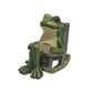 💯2026 Saldi Speciali🐸Ornamento a forma di rana su sedia a dondolo alimentato ad energia solare🍃
