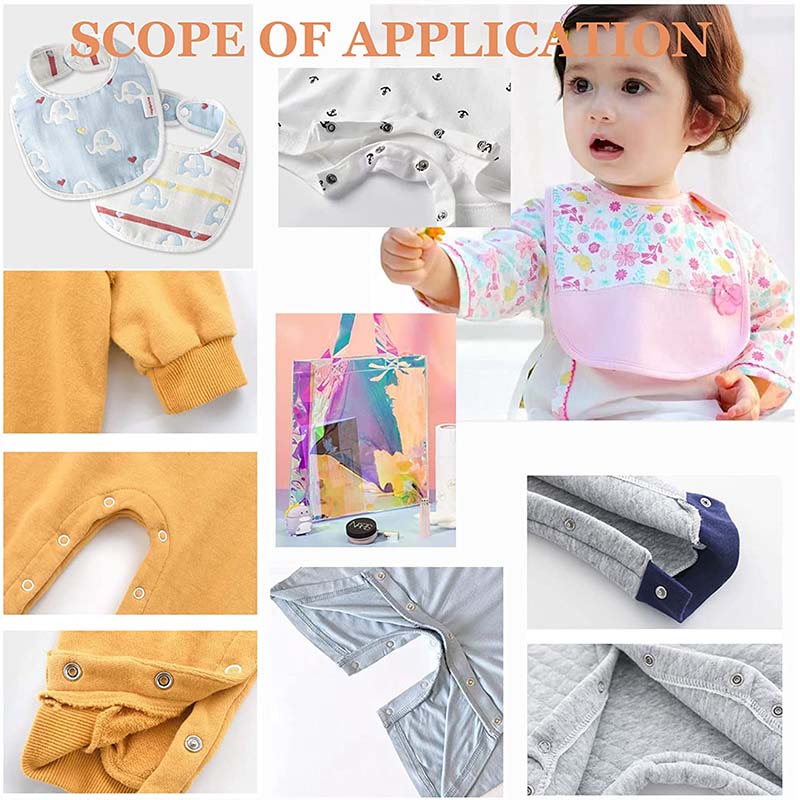 🧵50% DI SCONTO! 🔘 Kit fai da te per l'applicazione di bottoni – Set completo di attrezzi, facile da usare e per rinforzare i tuoi capi ✂️
