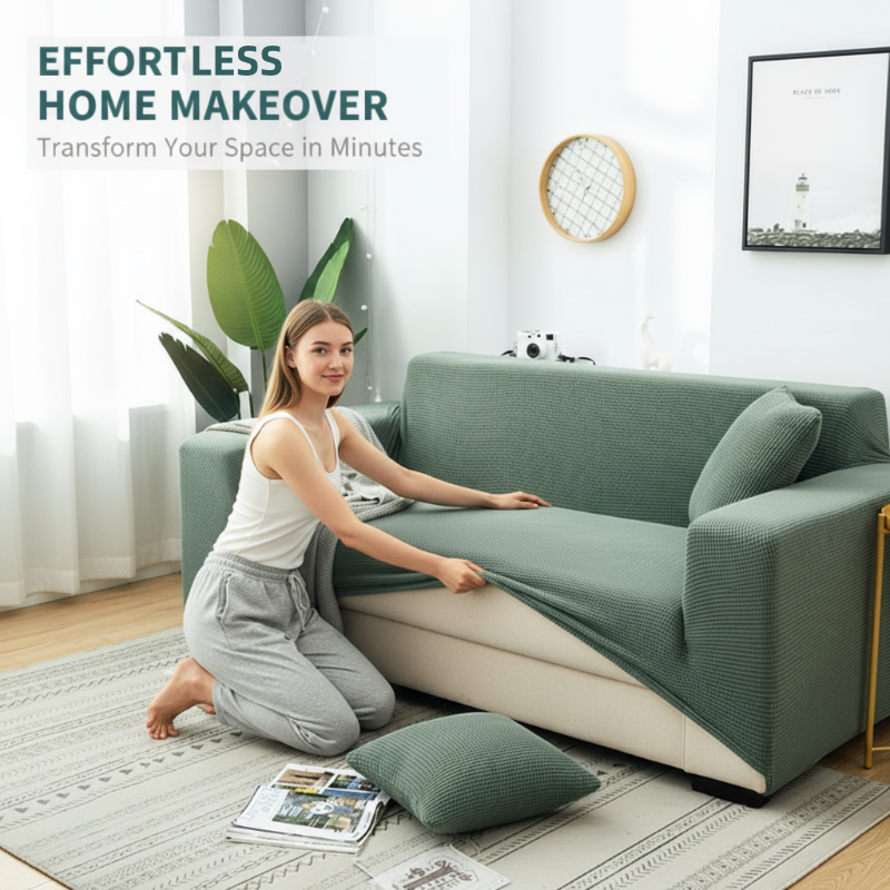 🔈🔈NUOVI ARRIVI 2026 - SCONTO DEL 60%🛋️Copridivano elasticizzato in maglia jacquard