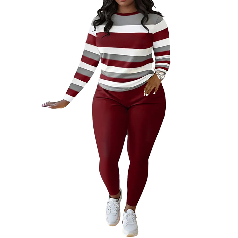✨ULTIMO GIORNO DI SALDI - 60% DI SCONTO✨Set da 2 pezzi per donna in stile casual👚👖