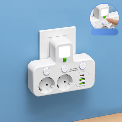 🔌OFFERTA SPECIALE 2026 - 60% DI SCONTO⚡Spina multipresa intelligente con porte USB