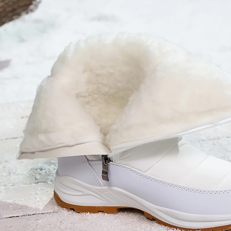 🎁60% DI SCONTO❄️💖Stivali da neve extra caldi con fodera in pelliccia sintetica per donna【36-41】