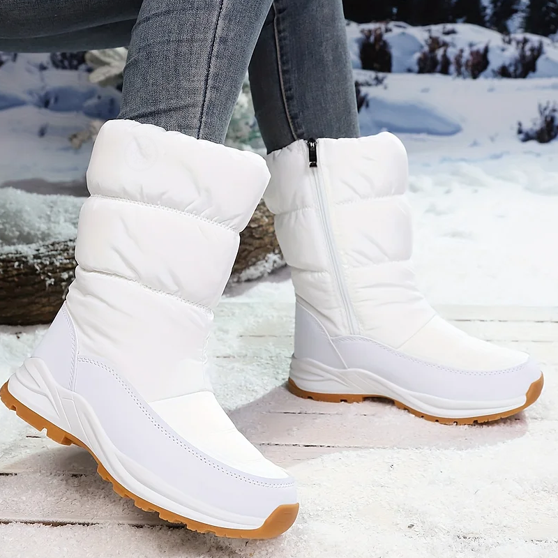 🎁60% DI SCONTO❄️💖Stivali da neve extra caldi con fodera in pelliccia sintetica per donna【36-41】