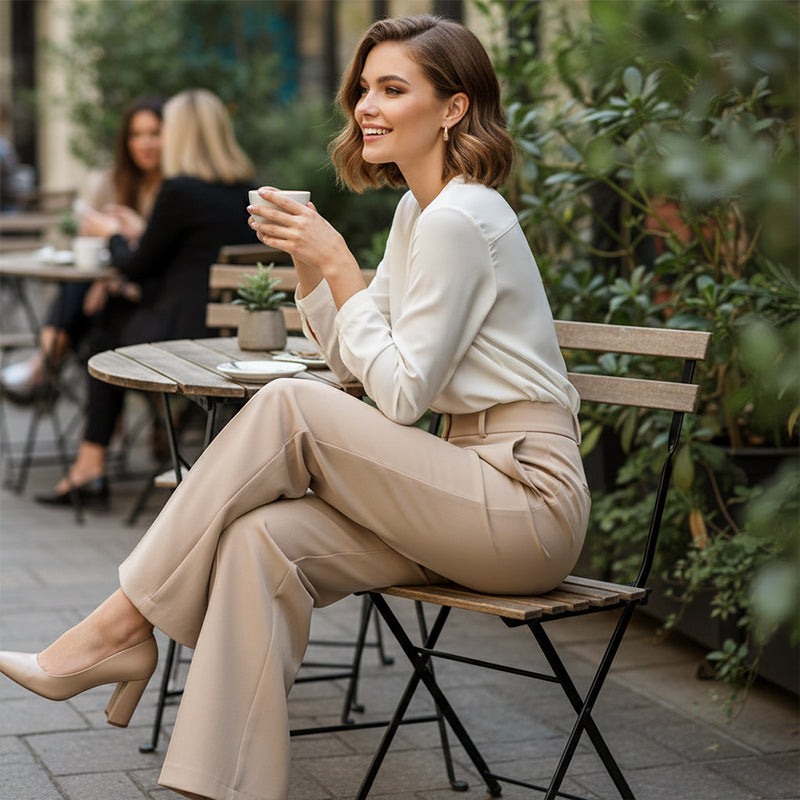 🌟👖OFFERTA ULTIMO GIORNO - SCONTO DEL 60%✨️ Pantaloni da donna alla moda con vita alta
