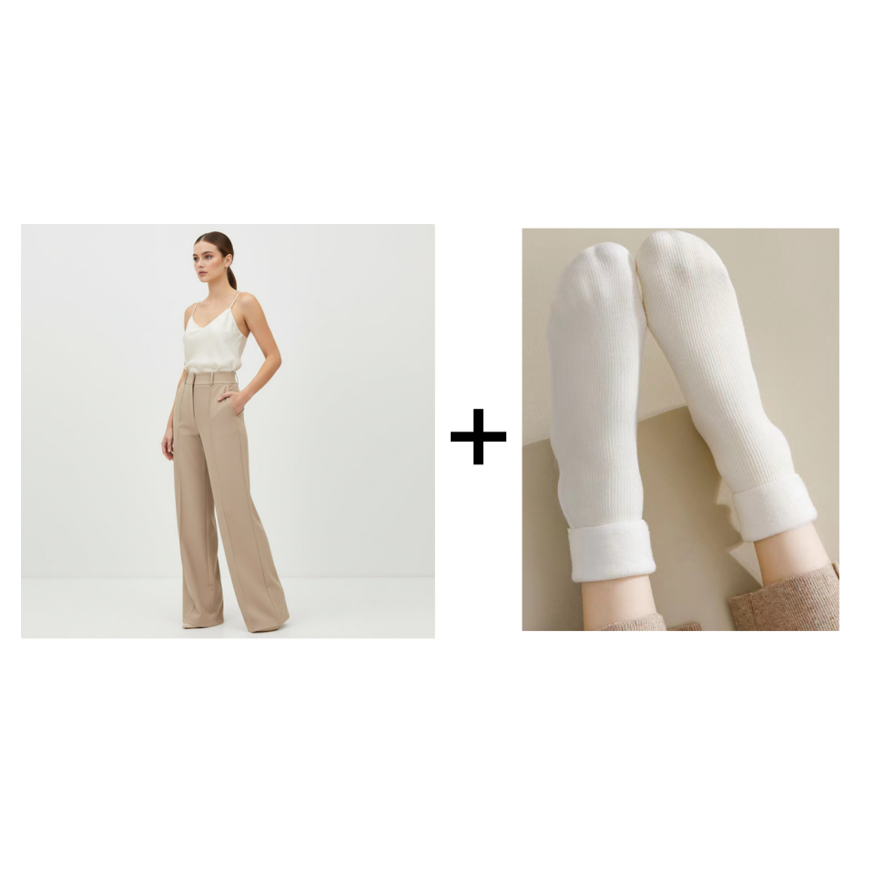 🌟👖OFFERTA ULTIMO GIORNO - SCONTO DEL 60%✨️ Pantaloni da donna alla moda con vita alta