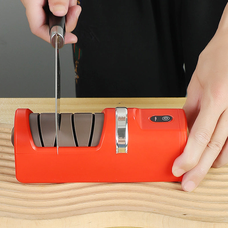 🔥SCONTO DEL 60%! 🔪 Affilacoltelli automatico per la cucina: velocissimo, sicuro e super affilato ✨