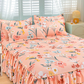 🔈🔈OFFERTA LAMPO - SCONTO DEL 60%⚡Set di 3 gonne da letto con volant🛏️