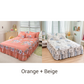 🔈🔈OFFERTA LAMPO - SCONTO DEL 60%⚡Set di 3 gonne da letto con volant🛏️
