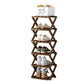 🔥Finché dura lo stock, 50% di sconto! 🎉 Scaffale portascarpe in bambù resistente e pieghevole 🌿