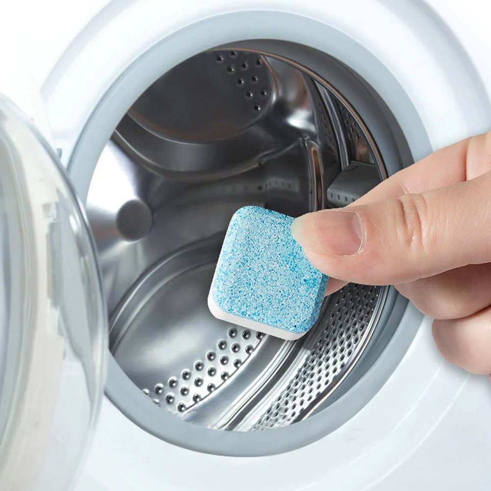 🧼 SCONTO DEL 60%! 💦 Pastiglie per la pulizia profonda della lavatrice: eliminano il 99% dei batteri, rimuovono gli odori e prevengono la muffa 🧽
