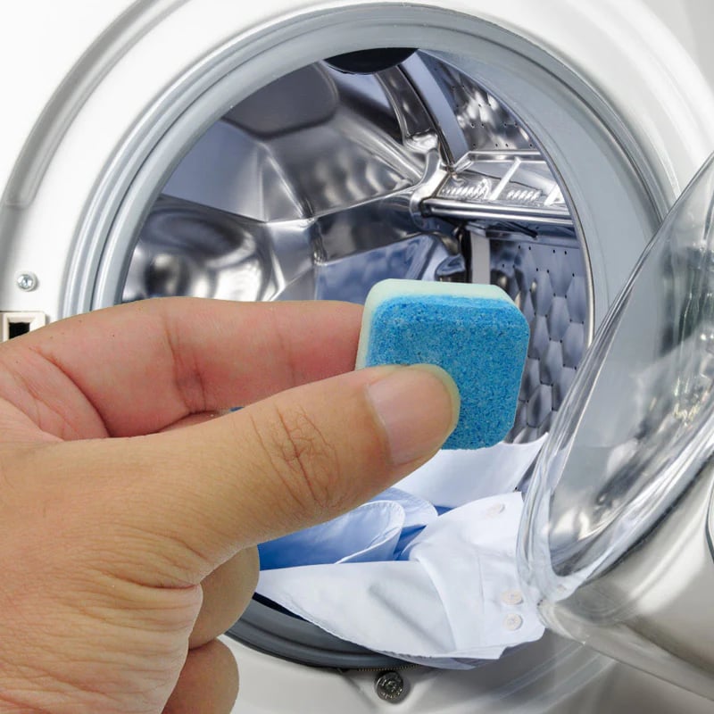 🧼 SCONTO DEL 60%! 💦 Pastiglie per la pulizia profonda della lavatrice: eliminano il 99% dei batteri, rimuovono gli odori e prevengono la muffa 🧽