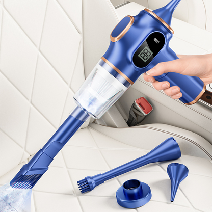 ✨60% DI SCONTO🔥4 in 1 High Power Cordless Car Vacuum Cleaner🍃