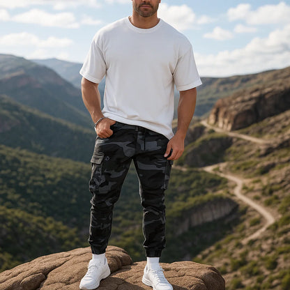 🛠️60% DI SCONTO! 👖 Pantaloni da lavoro tattici resistenti - Misto nylon-cotone, numerose tasche funzionali e perfetti per il lavoro all'aperto 🌲