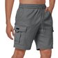 👖 ORA 60% DI SCONTO🔥 Pantaloncini cargo casual da uomo con elastico in vita