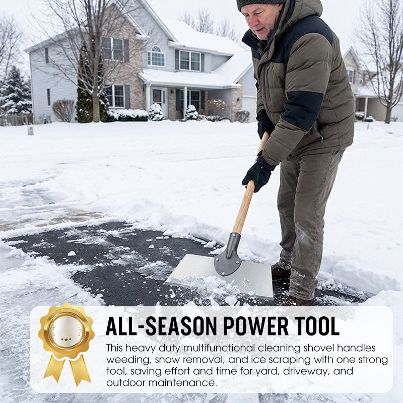 ❄️60% DI SCONTO！ 🔧 Pala multifunzionale in acciaio al manganese: ultra resistente, affilata e versatile per giardinaggio/sopravvivenza 🌿