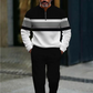 🔈🔈SCONTO DEL 60%🔥Set pullover e pantaloni con stampa grafica da uomo