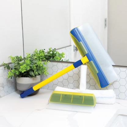 🔥SCONTO DEL 60%!🔥 Raschietto per vetri senza graffi e aloni – Set completo da 5 pezzi per la pulizia dei vetri