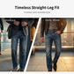 👖NUOVO ARRIVO - SCONTO DEL 60%🔥🥳OLTRE 50.000 VENDUTI!💥Jeans elasticizzati a gamba dritta da uomo