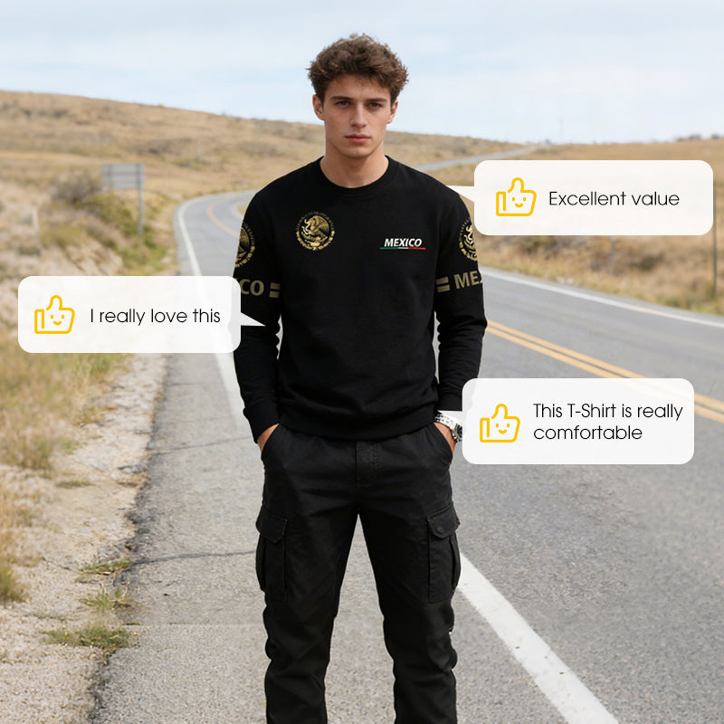 🔈🔈NUOVO ARRIVO 2026 - SCONTO DEL 60%🔥👔T-shirt girocollo a maniche lunghe da uomo