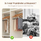 🔈🔈GRANDE SALDI 2026 - SCONTO DEL 60%🧺📎Organizzatore per guardaroba girevole a 360° con più ganci