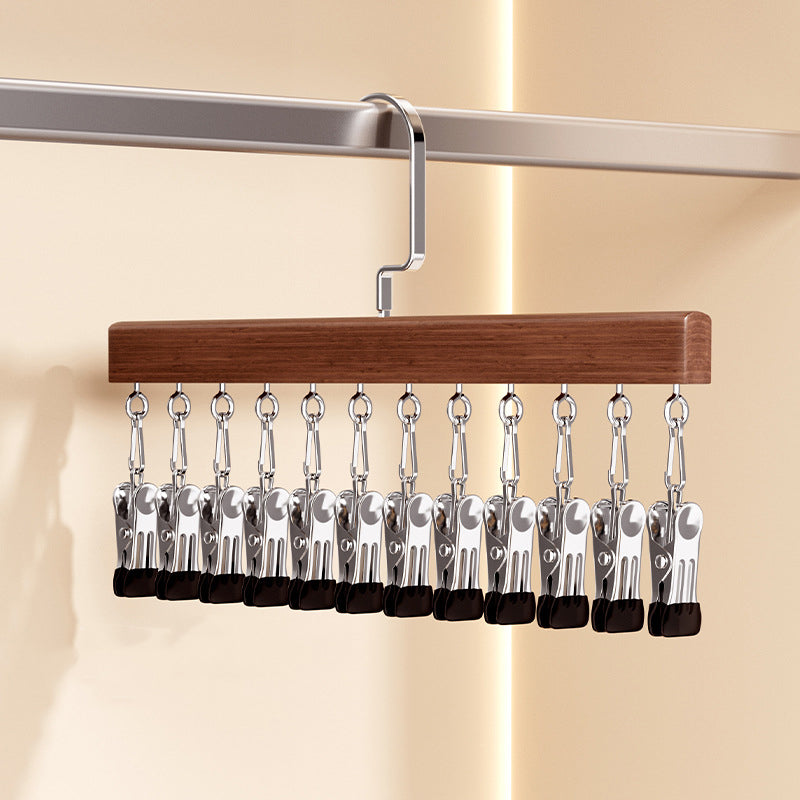 🔈🔈GRANDE SALDI 2026 - SCONTO DEL 60%🧺📎Organizzatore per guardaroba girevole a 360° con più ganci