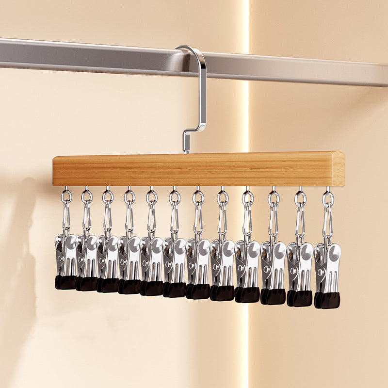 🔈🔈GRANDE SALDI 2026 - SCONTO DEL 60%🧺📎Organizzatore per guardaroba girevole a 360° con più ganci