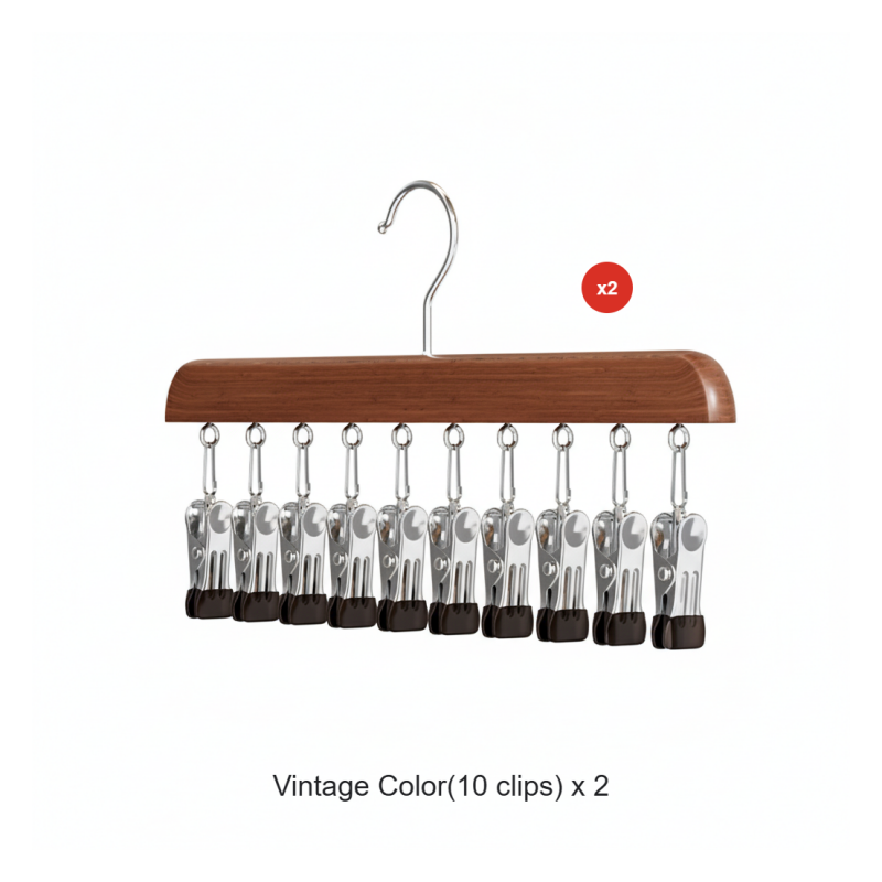 🔈🔈GRANDE SALDI 2026 - SCONTO DEL 60%🧺📎Organizzatore per guardaroba girevole a 360° con più ganci