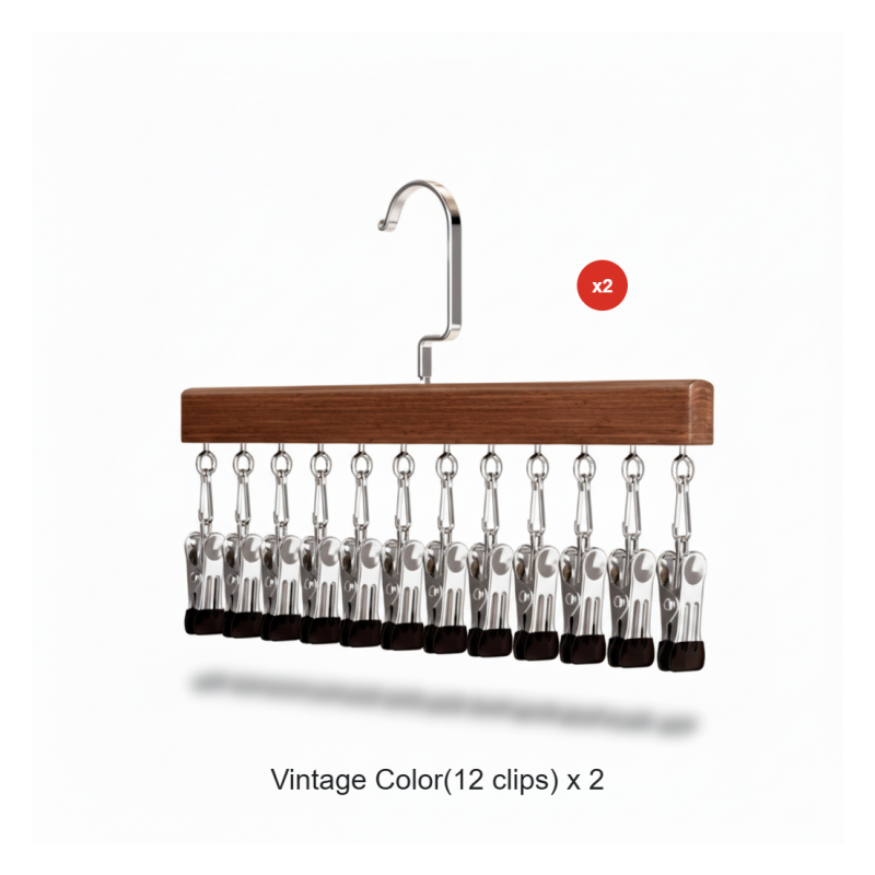 🔈🔈GRANDE SALDI 2026 - SCONTO DEL 60%🧺📎Organizzatore per guardaroba girevole a 360° con più ganci