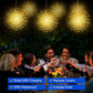 🎆SCONTO DEL 60%! 💡 Luci a LED con filo di rame a forma di fuochi d'artificio - Filo di rame flessibile, luce calda e illuminazione decorativa per feste ✨