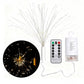 🎆SCONTO DEL 60%! 💡 Luci a LED con filo di rame a forma di fuochi d'artificio - Filo di rame flessibile, luce calda e illuminazione decorativa per feste ✨