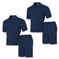 👕Completo da uomo con stampa a rombi✨Facile da abbinare, vestibilità casual e ampia, colletto versatile, un unico capo è tutto ciò di cui hai bisogno per casa o per uscire🛋️
