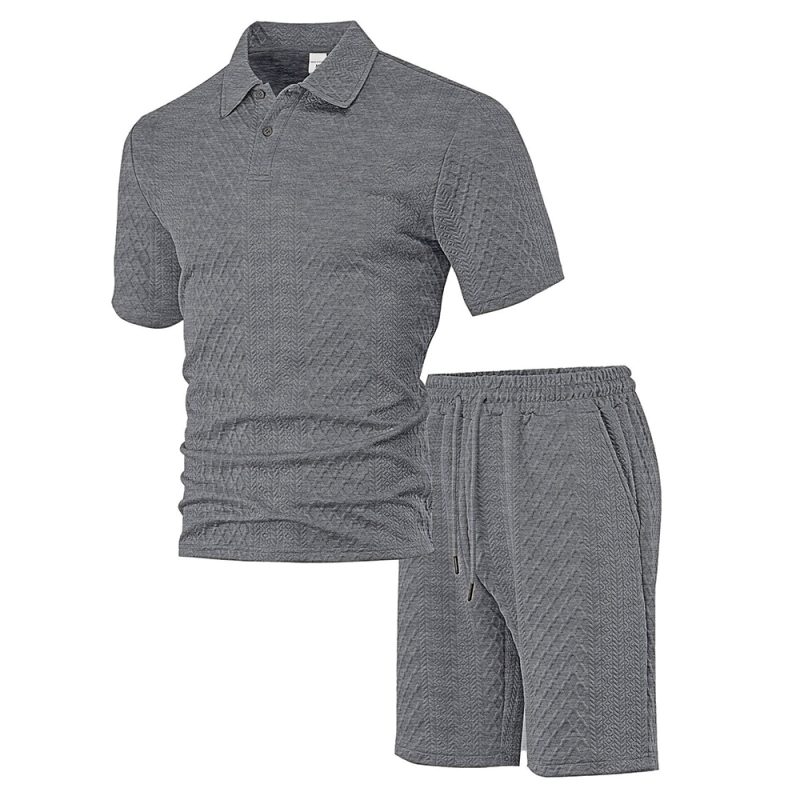 👕Completo da uomo con stampa a rombi✨Facile da abbinare, vestibilità casual e ampia, colletto versatile, un unico capo è tutto ciò di cui hai bisogno per casa o per uscire🛋️