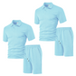 👕Completo da uomo con stampa a rombi✨Facile da abbinare, vestibilità casual e ampia, colletto versatile, un unico capo è tutto ciò di cui hai bisogno per casa o per uscire🛋️