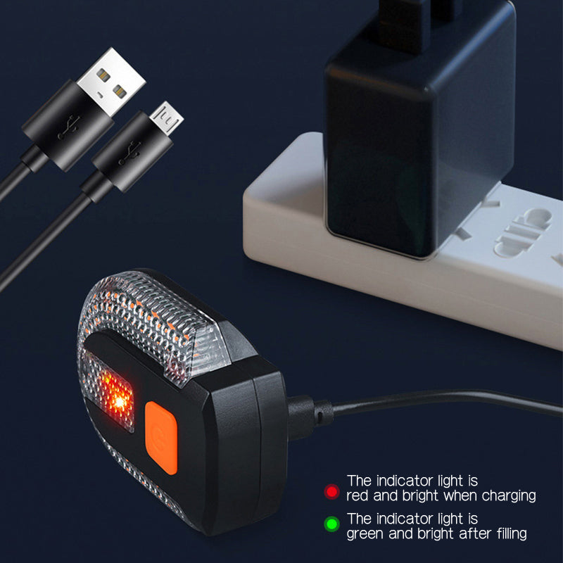 🚴 ORA SCONTO DEL 60%! 🔦 Luce posteriore per bicicletta con telecomando wireless e sensore di frenata automatico, oltre 30 modalità di illuminazione e ricaricabile tramite USB ⚡