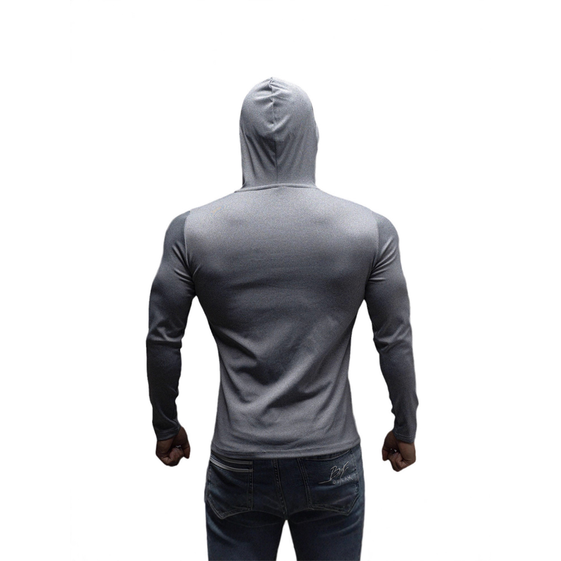 🔥NUOVO MODELLO 2026 - 60% DI SCONTO💪 Felpa con cappuccio da fitness a maniche lunghe da uomo, modello Stretch-Fit