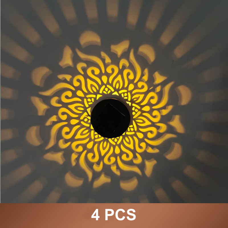 ☀️NUOVI ARRIVI 2026 - SCONTO DEL 60%☀️Luce proiettore Mandala a energia solare