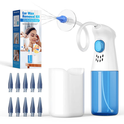 👂 OFFERTA SPECIALE! ⚡ Kit per la rimozione del cerume dalle orecchie: sicuro e delicato, cucchiaio in silicone riutilizzabile, facile da usare, efficace e igienico per la pulizia delle orecchie ✨