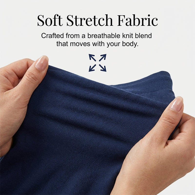 👖SCONTO DEL 60%! 🔥Pantaloni della tuta corti con coulisse in vita – Morbido poliestere, lunghezza capri e tasche laterali (6 colori, taglie dalla S alla 3XL) 👖🌸