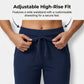 👖SCONTO DEL 60%! 🔥Pantaloni della tuta corti con coulisse in vita – Morbido poliestere, lunghezza capri e tasche laterali (6 colori, taglie dalla S alla 3XL) 👖🌸
