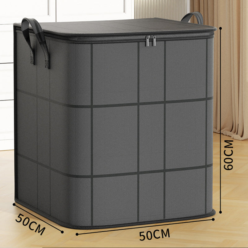 🧺SCONTO DEL 60% ORA!🛏️ Copripiumino e contenitore per biancheria da letto - Grande capacità, tessuto non tessuto resistente e design pieghevole 🌿