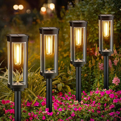 🔥OFFERTA IMPERDIBILE 2026🔥Illuminazione da giardino a energia solare – Design retrò, 12-14 ore di illuminazione e impermeabile IP65