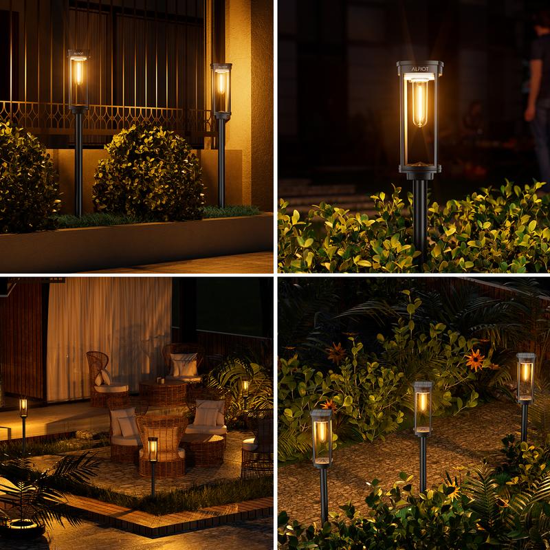 🔥OFFERTA IMPERDIBILE 2026🔥Illuminazione da giardino a energia solare – Design retrò, 12-14 ore di illuminazione e impermeabile IP65