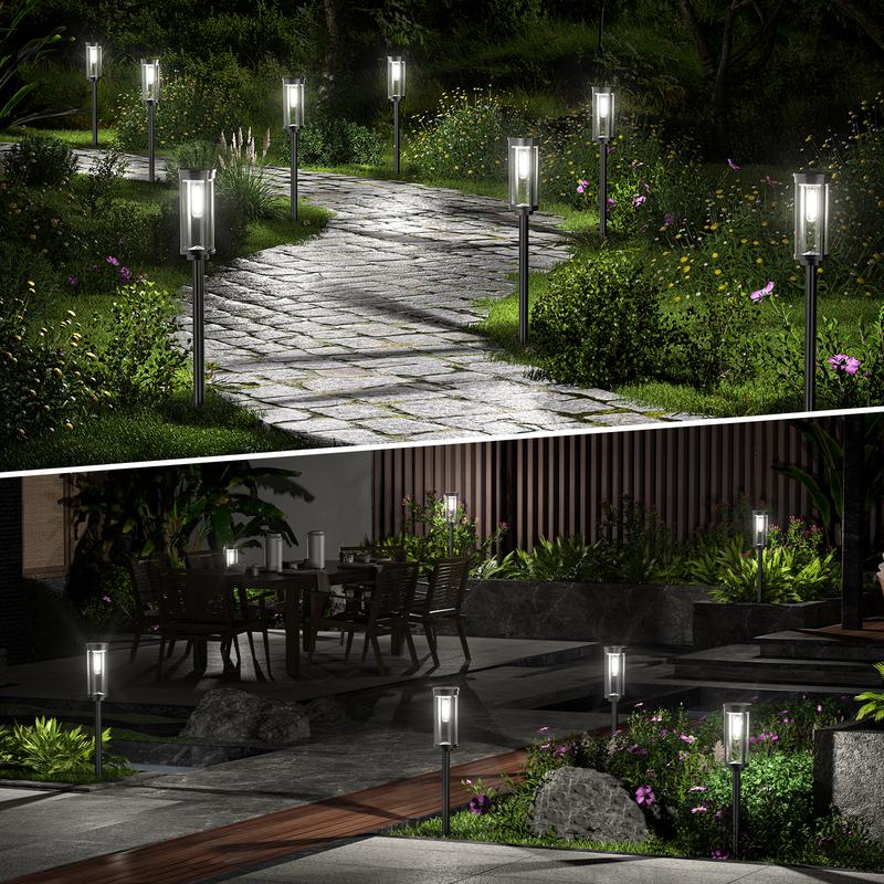 🔥OFFERTA IMPERDIBILE 2026🔥Illuminazione da giardino a energia solare – Design retrò, 12-14 ore di illuminazione e impermeabile IP65