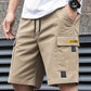 🔥SALDI ESTIVI 2026🔥 Pantaloncini cargo casual da uomo con coulisse in vita