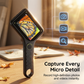 Microscopio Portatile 🔬 — Schermo IPS da 3 pollici, Autofocus 500x, 8 LED regolabili, Acquisizione Foto e Video, Connettività PC — Esplora e cattura liberamente il mondo microscopico! 📸