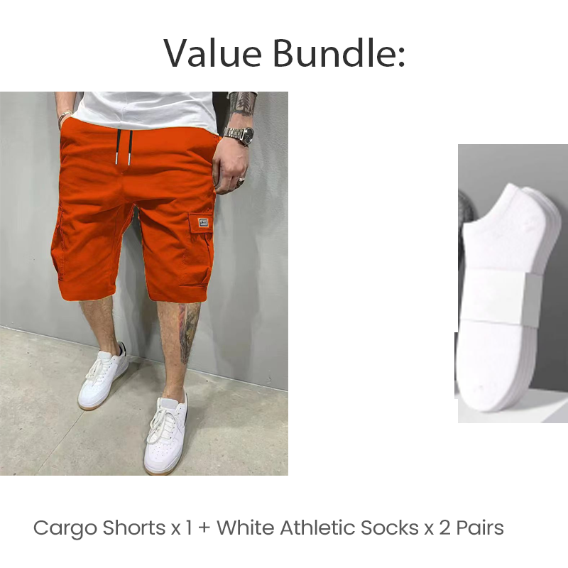 🥳OFFERTA IMPERDIBILE 2026🩳SCONTO DEL 60%! Pantaloncini cargo leggeri – Tessuto traspirante, lunghezza al ginocchio. Tasche sicure per telefono e chiavi. Comodi per tutto il giorno. ✅☀️